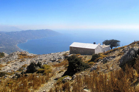 Places to Visit in Samos, Samos İlyas Peygamber Manastırı